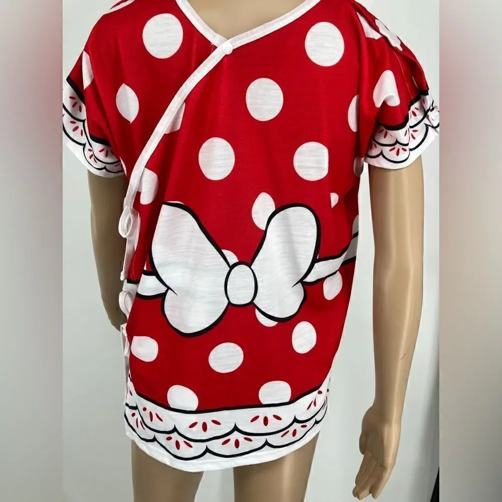 Disney Minnie Mouse Starlight Children Pajamas/Beach Kimono Size S Like New